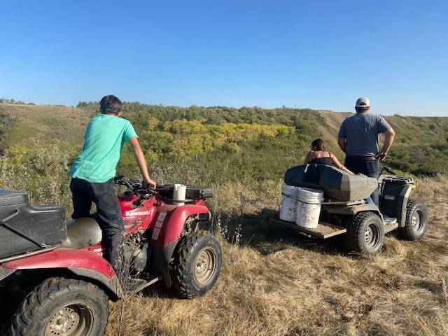 Trent & Kids Pasture Check 2022